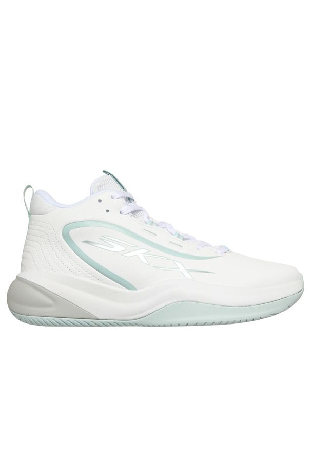 skechers - Buty do koszykówki Skechers SKX League. Kolor: biały. Sport: koszykówka