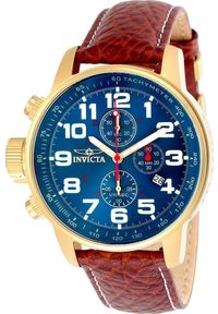 Zegarek Invicta Zegarek marki Invicta model 332 kolor Brązowy. Akcesoria męski. Sezon: Cały rok NoSize. Kolor: brązowy #1