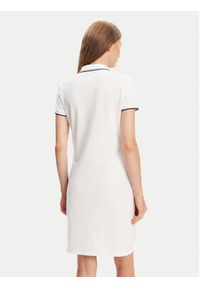 U.S. Polo Assn. Sukienka codzienna WUP1312 Biały Regular Fit. Okazja: na co dzień. Typ kołnierza: polo. Kolor: biały. Materiał: bawełna. Typ sukienki: proste. Styl: casual #2