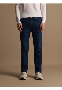 Reserved - Jeansy slim fit - granatowy. Kolor: niebieski #1