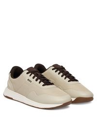 BOSS Sneakersy Titanium Runn 50563962 Beżowy. Kolor: beżowy. Materiał: materiał #4