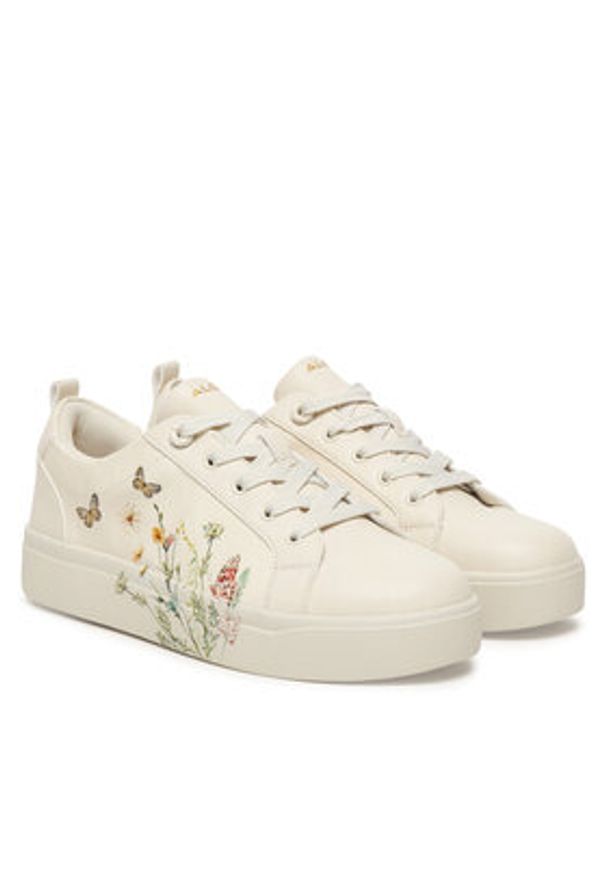 Aldo Sneakersy Wildflowers 14295822 Biały. Kolor: biały. Materiał: materiał