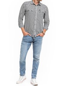 Mustang - MUSTANG OREGON TAPERED MĘSKIE SPODNIE JEANSOWE JEANSY DENIM BLUE 1014040 5000 202. Okazja: na co dzień, na randkę, na spacer. Stan: obniżony. Sezon: lato. Styl: wizytowy, klasyczny, casual, elegancki #7