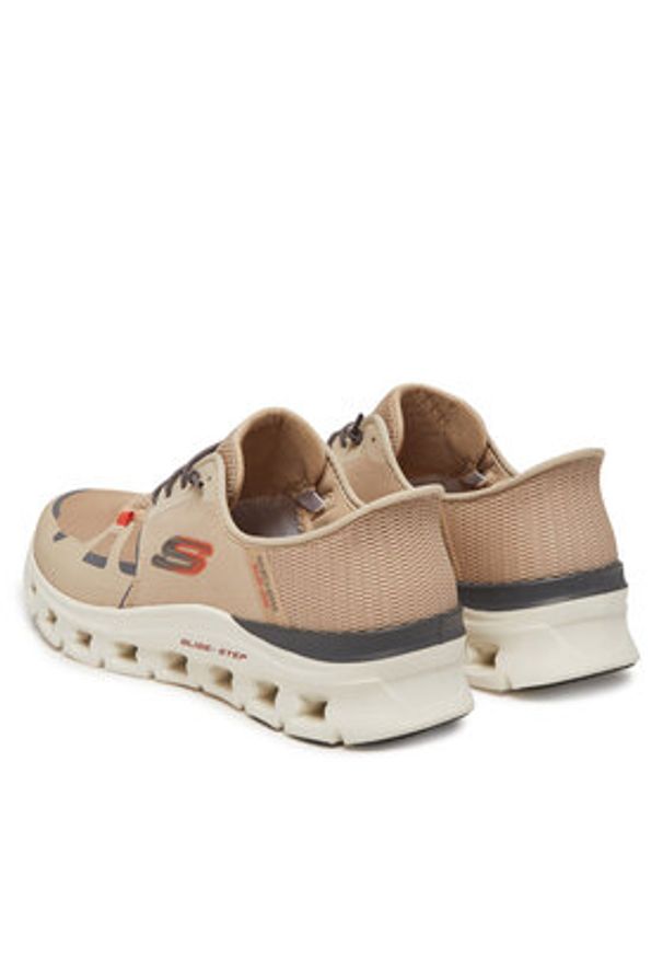 skechers - Skechers Sneakersy Glide-Step Pro- 232930/TPOR Beżowy. Kolor: beżowy. Materiał: materiał