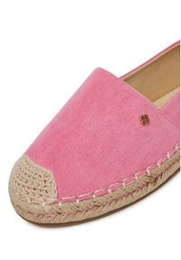 DeeZee Espadryle Q124-1 Różowy. Kolor: różowy. Materiał: materiał #6