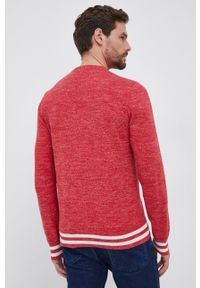 GAP - Sweter. Okazja: na co dzień. Kolor: czerwony. Wzór: nadruk. Styl: casual #4