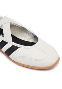 Adidas - adidas Baleriny Barreda Mary Jane Shoes Junior JP6736 Biały. Kolor: biały. Materiał: skóra #5