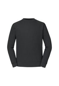 FRUIT OF THE LOOM - Męska Klasyczna Bluza Raglanowa. Kolor: szary. Długość rękawa: raglanowy rękaw
