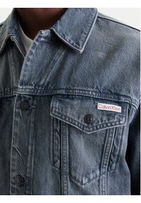 Calvin Klein Jeans Kurtka jeansowa 90s LV04RF723G Szary Regular Fit. Kolor: szary. Materiał: bawełna #4