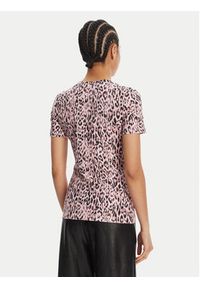 Just Cavalli T-Shirt 78PAHE06 Kolorowy Regular Fit. Materiał: bawełna. Wzór: kolorowy