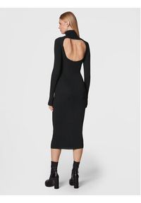 Herskind Sukienka dzianinowa Mila 4523887 Czarny Regular Fit. Kolor: czarny. Materiał: syntetyk #2