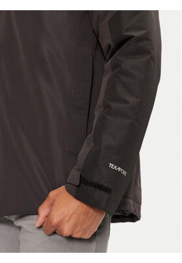 Jack Wolfskin Kurtka outdoor Jasper Ins A61872 Czarny Regular Fit. Kolor: czarny. Materiał: syntetyk. Sport: outdoor