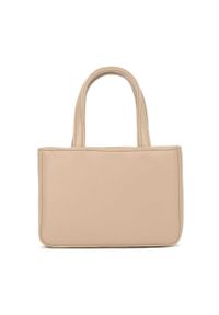 Kazar - Beżowa torebka damska. Kolor: beżowy. Materiał: skórzane. Styl: elegancki, klasyczny, biznesowy #2