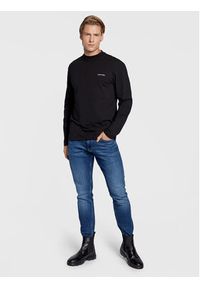 Calvin Klein Longsleeve K10K110179 Czarny Regular Fit. Kolor: czarny. Materiał: bawełna. Długość rękawa: długi rękaw #4