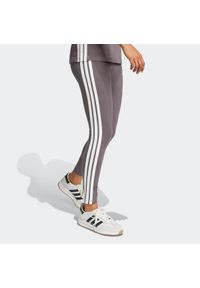 Adidas - Legginsy fitness damskie ADIDAS. Materiał: włókno, materiał, bawełna. Sport: fitness