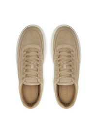 Calvin Klein Sneakersy Lace Up Suede HM0HM01792 Beżowy. Kolor: beżowy. Materiał: skóra, zamsz #2