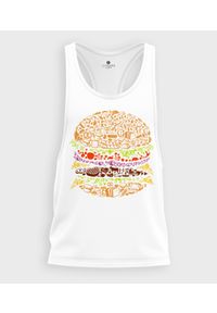 MegaKoszulki - Tank top męski muscle Burger #1