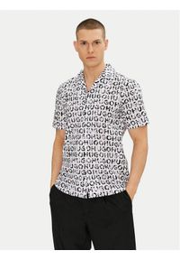 Hugo - HUGO Koszula Ellino 50539328 Czarny Relaxed Fit. Kolor: czarny. Materiał: bawełna #1