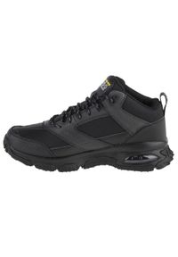 skechers - Buty trekkingowe męskie, Skechers Skech-Air Envoy - Bulldozer. Zapięcie: sznurówki. Kolor: czarny. Materiał: guma, materiał, syntetyk. Szerokość cholewki: normalna
