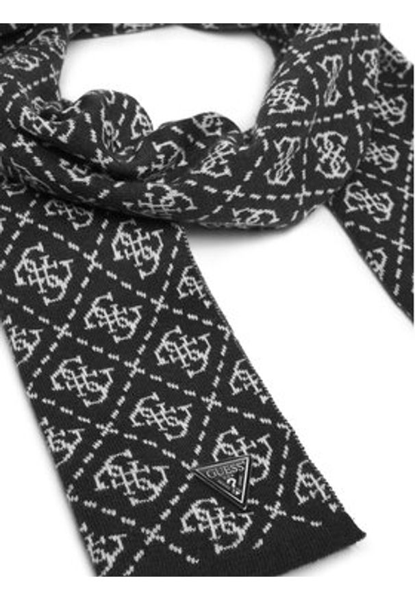 Guess Szalik M5BZ19 Z0442 Czarny. Kolor: czarny. Materiał: poliamid, nylon