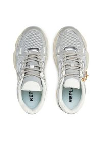 Replay - REPLAY Sneakersy GWS9N .000.C0009T Srebrny. Kolor: srebrny. Materiał: skóra #6