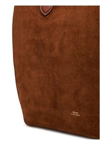 Polo Ralph Lauren Torebka 428968152001 Brązowy. Kolor: brązowy. Materiał: skórzane, zamszowe