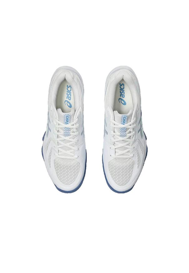 Buty do squasha męskie Asics Blade FF. Kolor: biały, wielokolorowy, niebieski