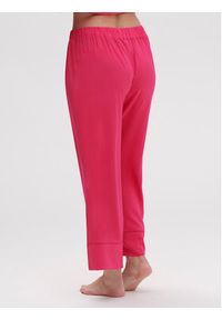 Simone Pérèle Spodnie piżamowe Songe 18S660 Różowy Comfort Fit. Kolor: różowy. Materiał: wiskoza #4