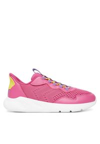 Sneakersy Geox. Kolor: różowy