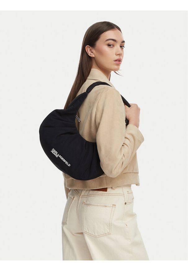 Karl Lagerfeld Jeans Torebka B2W30145 Czarny. Kolor: czarny