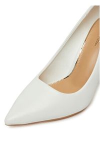 DeeZee Szpilki BK-2628 Biały. Kolor: biały. Materiał: skóra. Obcas: na szpilce #7