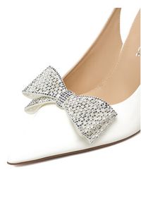 Eva Minge Szpilki ANEMONE-V1892-56-1 Biały. Kolor: biały. Materiał: skóra, syntetyk. Obcas: na szpilce #7