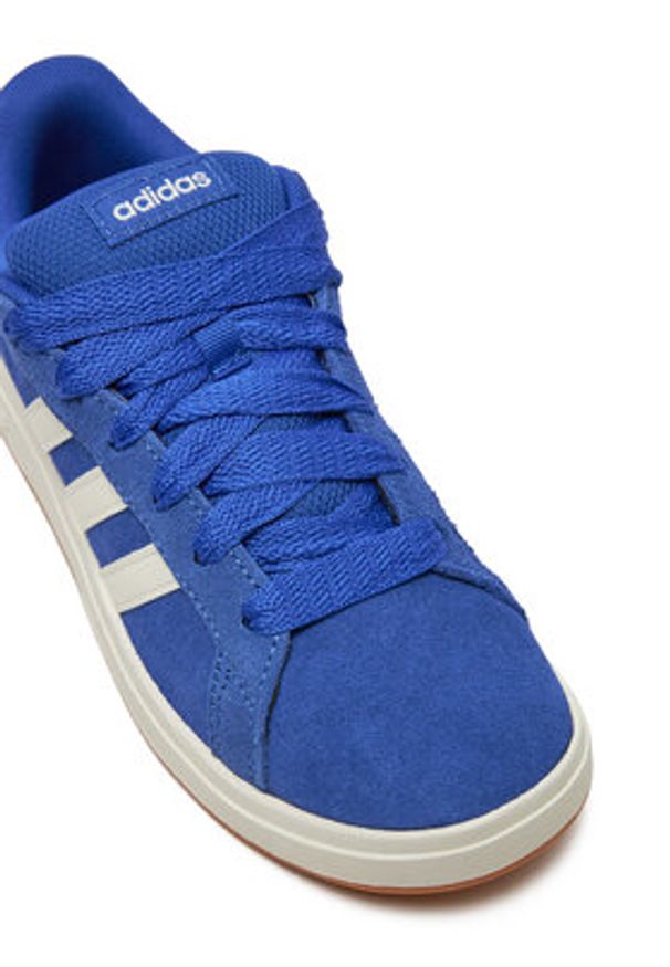 Adidas - adidas Sneakersy Grand Court 00s JP5894 Granatowy. Kolor: niebieski. Materiał: skóra, zamsz