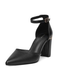 DeeZee Czółenka LWXH916-4 Czarny. Kolor: czarny. Materiał: skóra #2