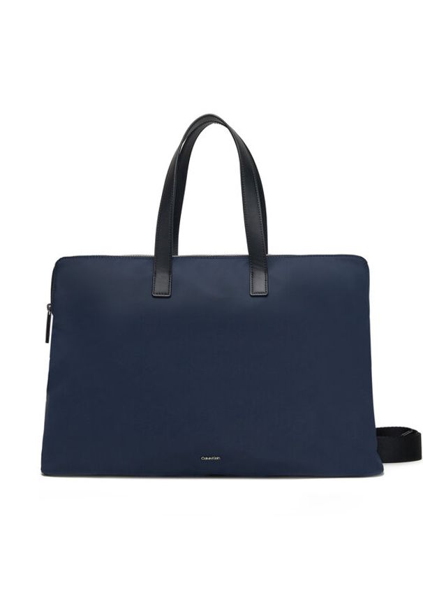 Calvin Klein Torba Business Tech 2g Carryall K50K512934 Szary. Kolor: szary. Materiał: materiał