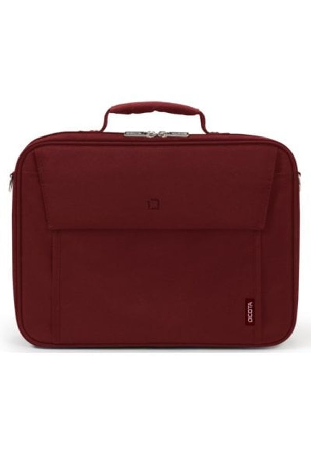 Torba na laptopa DICOTA Multi Base 14-15.6 cali Czerwony. Kolor: czerwony. Materiał: poliester. Styl: elegancki