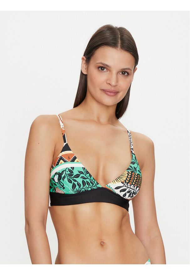 Seafolly Góra od bikini Atlantis 31326-127 Kolorowy. Materiał: syntetyk. Wzór: kolorowy