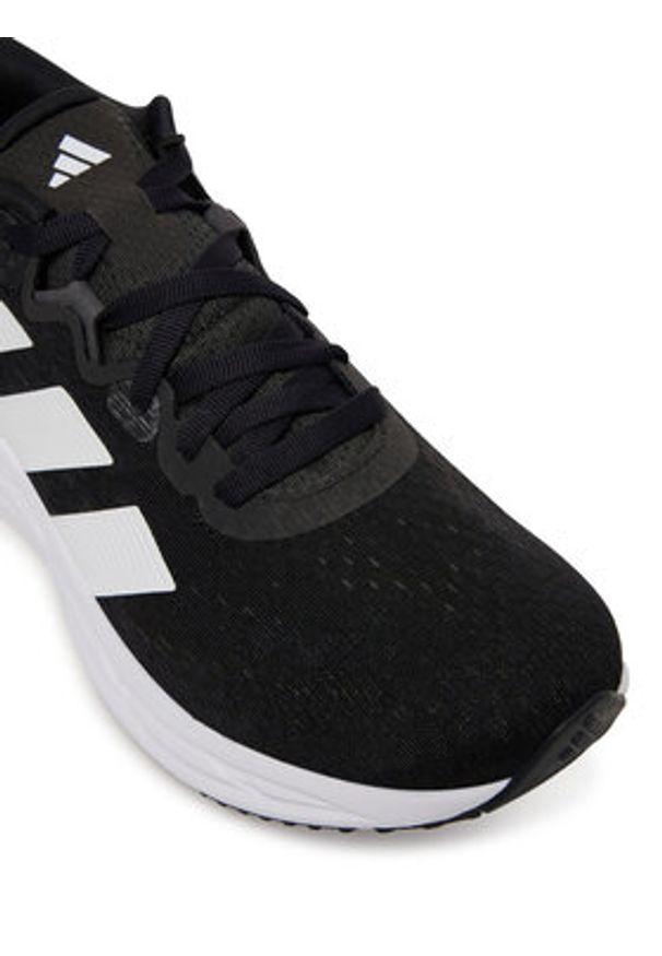 Adidas - adidas Buty do biegania adistar 4 JR0318 Czarny. Kolor: czarny. Materiał: materiał