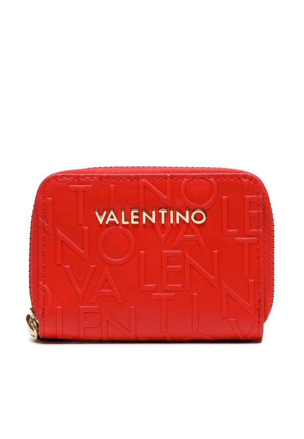 VALENTINO - Mały Portfel Damski Valentino. Kolor: czerwony