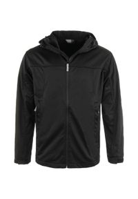 GOLF - Kurtka softshell z kapturem Promodoro męska, S. Typ kołnierza: kaptur. Kolor: fioletowy. Materiał: softshell. Sport: golf, turystyka piesza #1