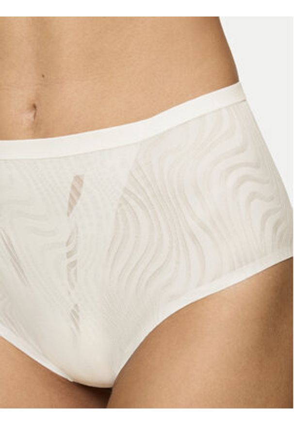 Triumph Figi klasyczne z wysokim stanem Shape Smart Ellipse 10222289 Écru. Stan: podwyższony. Materiał: syntetyk