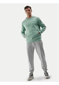 4f - 4F Bluza 4FWSS24TSWSM0950 Zielony Regular Fit. Kolor: zielony. Materiał: bawełna #3