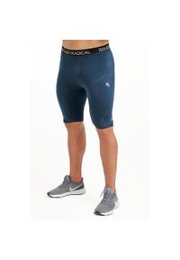 ROUGH RADICAL - Spodenki fitness męskie Rough Radical Tight Shorts. Kolor: niebieski. Sport: fitness