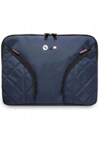 Torba BMW Torba Nylon Pockets&Metal Logo Sleeve 14" granatowy. Kolor: niebieski. Materiał: nylon #1