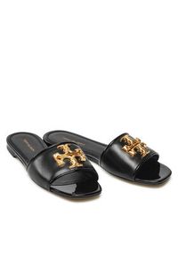 Tory Burch Klapki Eleanor Slide 88744 Czarny. Kolor: czarny. Materiał: skóra #9