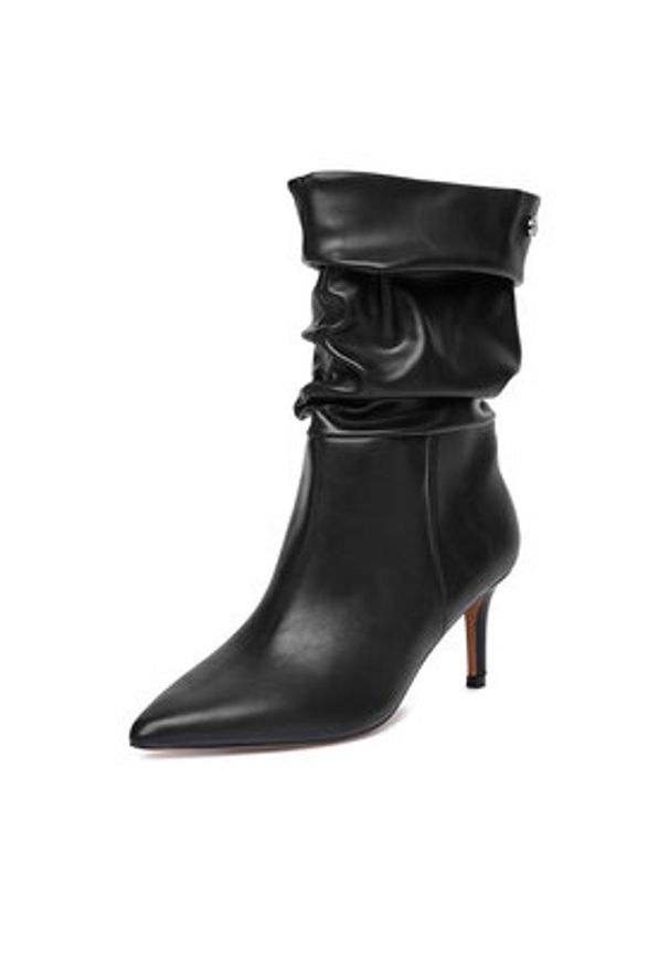 Nine West Botki CEO-SAMIRA-01 Czarny. Kolor: czarny. Materiał: syntetyk, materiał