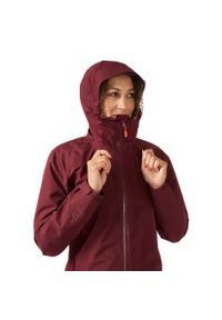 Kurtka przeciwdeszczowa damska Rab Namche GTX Jacket z kapturem. Typ kołnierza: kaptur. Kolor: czarny