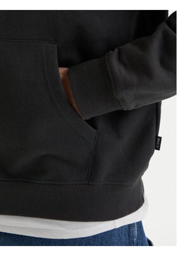 RVCA Bluza Pegasus EVYSF00137 Czarny Boxy Fit. Kolor: czarny. Materiał: bawełna