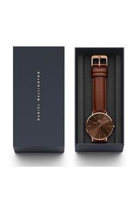 Daniel Wellington Zegarek Classic St Mawes DW00100627 Brązowy. Kolor: brązowy #5