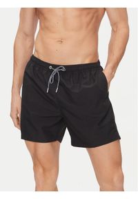 HOM Szorty kąpielowe 402537 Czarny Regular Fit. Kolor: czarny. Materiał: syntetyk #1